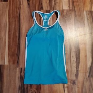 Adidas tank top w/shelf bra